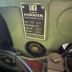 2 Adet Dornier 2003 PTV 280 cm Stäubli Armürlü Dokuma Makinası - Görsel 5