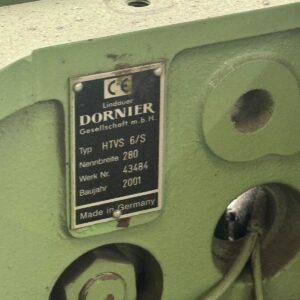 1 Adet Dornier 2001 Model HTV 280 cm Staubli Armürlü Dokuma Makinasi - Görsel 5