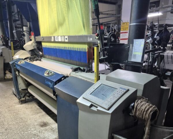10 adet Picanol Gammax 190 cm, Staubli CX870 / 2688 Çengel JC5 Kontrol Üniteli Jakarlı