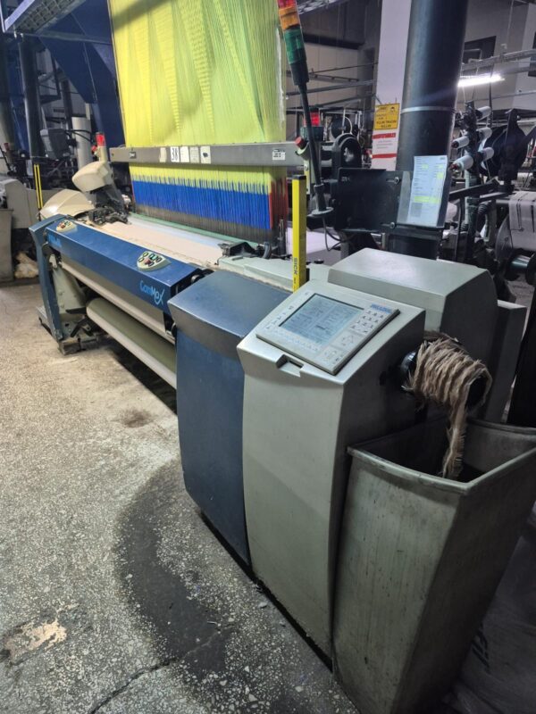 10 adet Picanol Gammax 190 cm, Staubli CX870 / 2688 Çengel JC5 Kontrol Üniteli Jakarlı 8