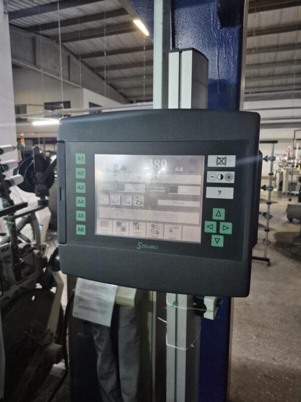 10 adet Picanol Gammax 190 cm, Staubli CX870 / 2688 Çengel JC5 Kontrol Üniteli Jakarlı 5