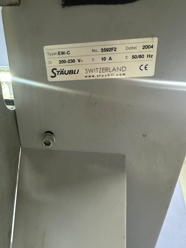 Staubli Delta 110 2004 Model 230 cm Eninde Çift Sehpalı Otomatik Tahar Makinası 1