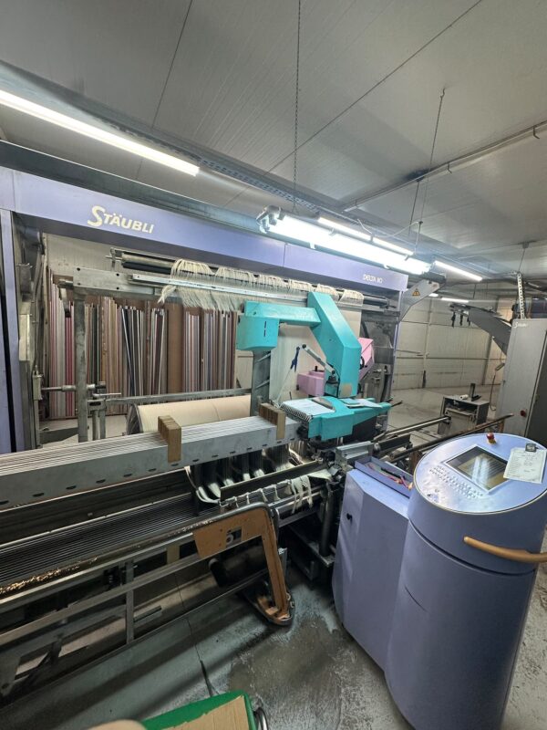 Staubli Delta 110 2004 Model 230 cm Eninde Çift Sehpalı Otomatik Tahar Makinası 3
