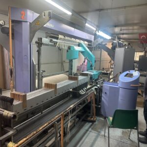 Staubli Delta 110 2004 Model 230 cm Eninde Çift Sehpalı Otomatik Tahar Makinası - Görsel 6